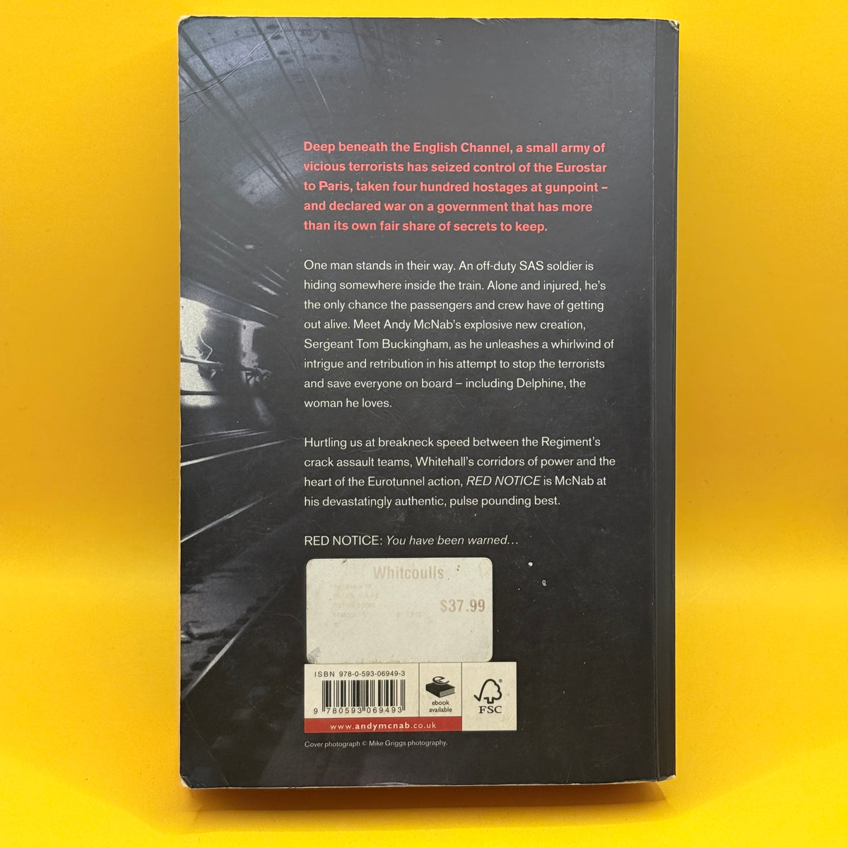 Red Notice by Andy McNab