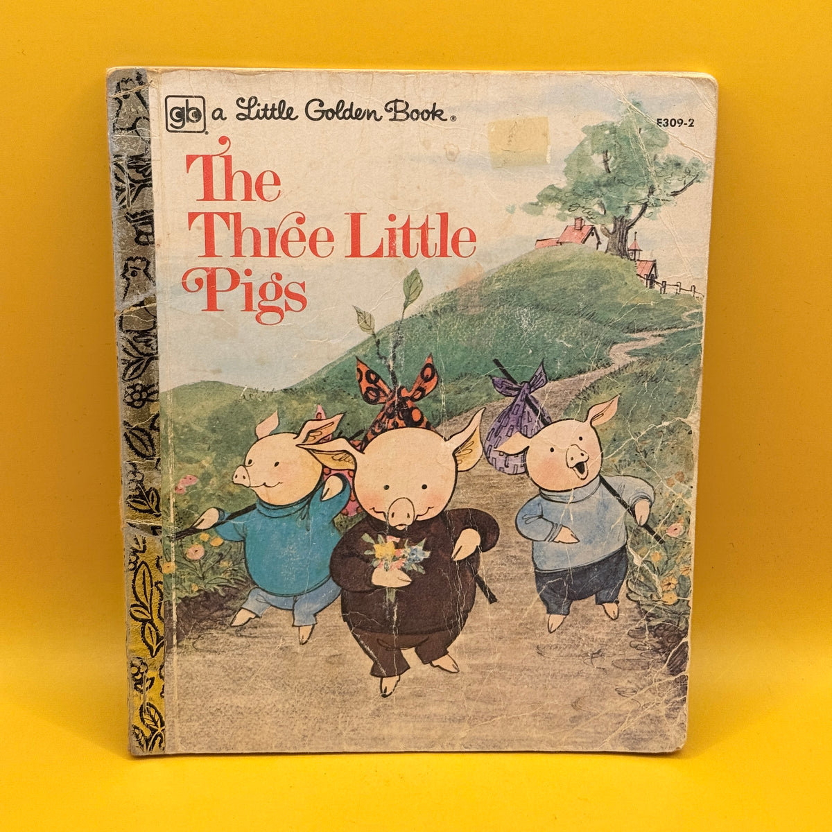 Little Golden Book: The Three Little Pigs by Elizabeth Ross 1981