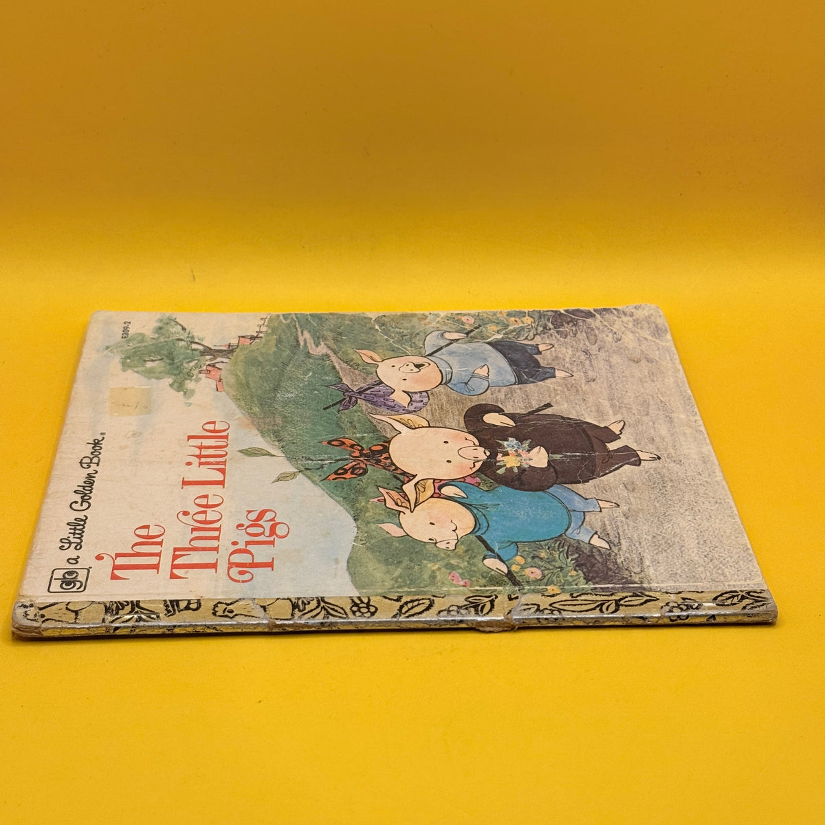 Little Golden Book: The Three Little Pigs by Elizabeth Ross 1981