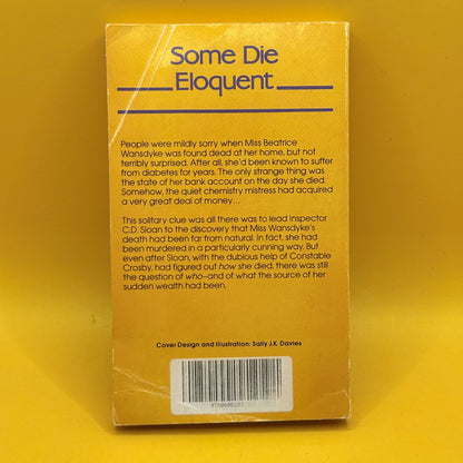 Some Die Eloquent by Catherine Aird (1979)