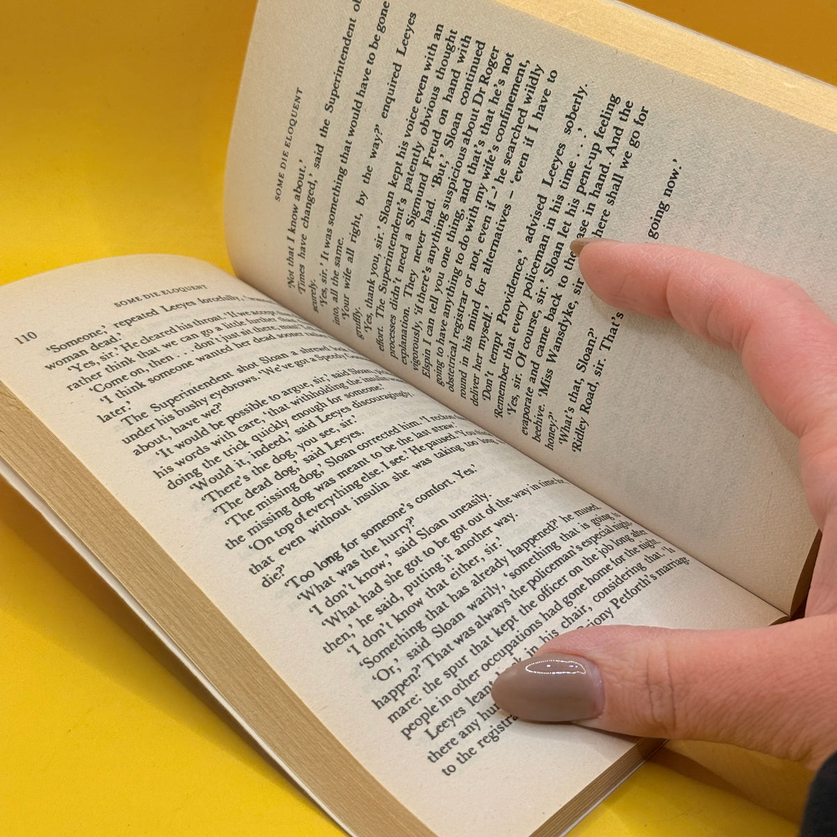 Some Die Eloquent by Catherine Aird (1979)
