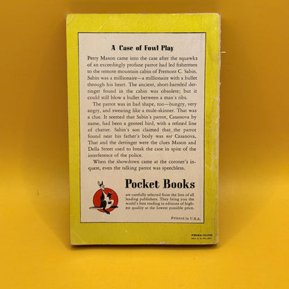 The Case of the Perjured Parrot by Erle Stanley Gardner (Pocket Book, 1969)