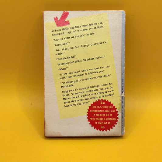 The Case of the Long-Legged Models by Erle Stanley Gardner (1960 1st printing Pocket Book)