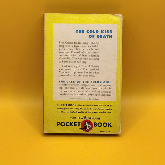 The Case of the Sulky Girl by Erle Stanley Gardner (Pocket Book, 1950)