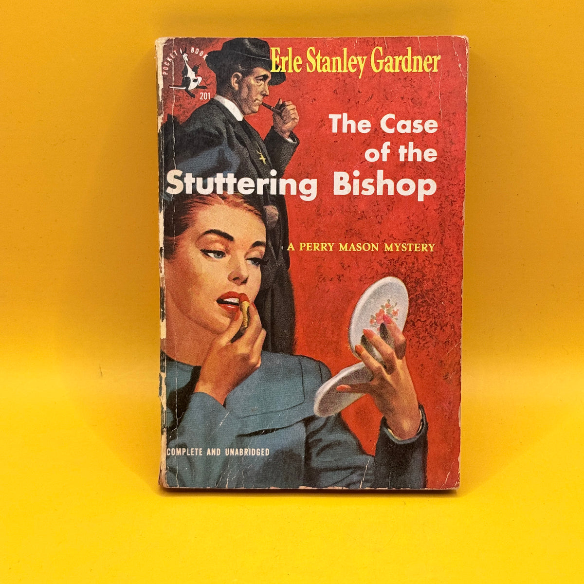 The Case of the Stuttering Bishop by Erle Stanley Gardner (Pocket Book 1948)