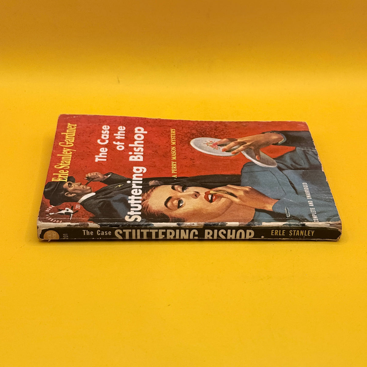 The Case of the Stuttering Bishop by Erle Stanley Gardner (Pocket Book 1948)
