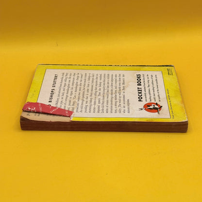 The Case of the Stuttering Bishop by Erle Stanley Gardner (Pocket Book 1948)