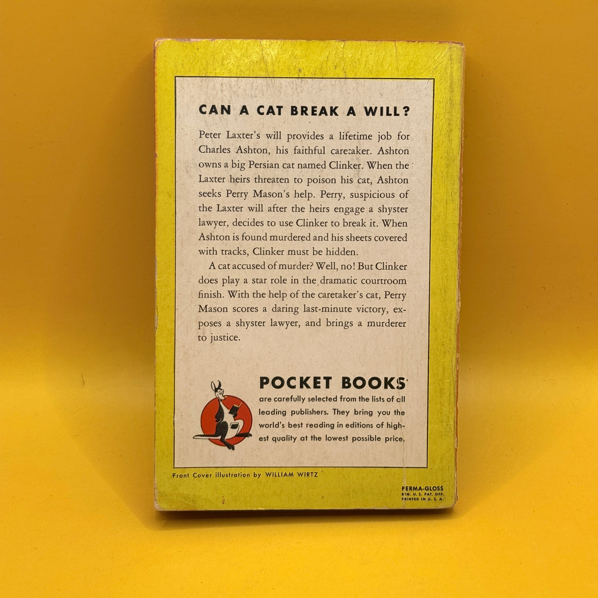 The Case of the Caretaker's Cat by Erle Stanley Gardner (Pocket Book, 1948)