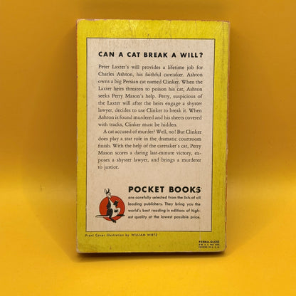 The Case of the Caretaker's Cat by Erle Stanley Gardner (Pocket Book, 1948)