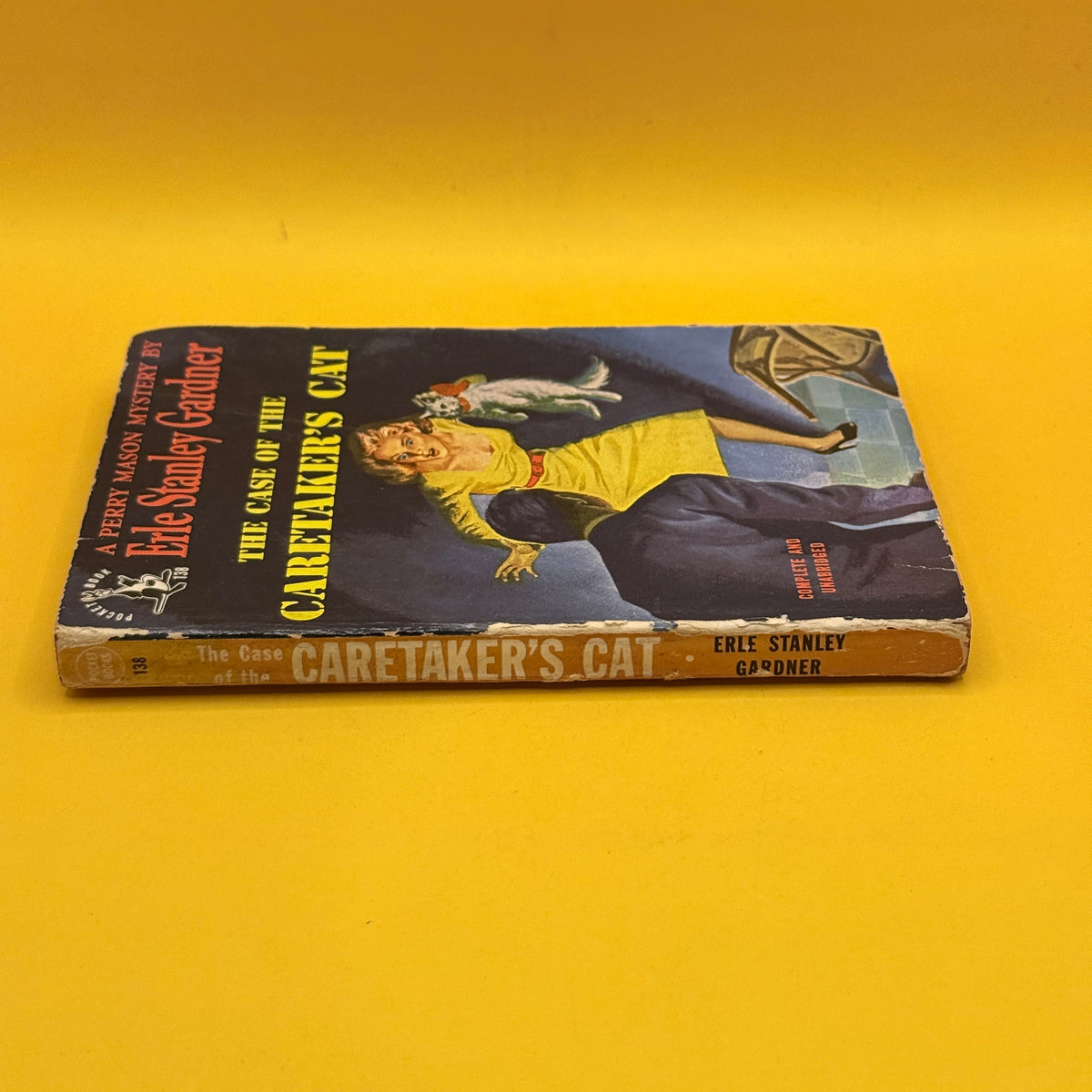 The Case of the Caretaker's Cat by Erle Stanley Gardner (Pocket Book, 1948)