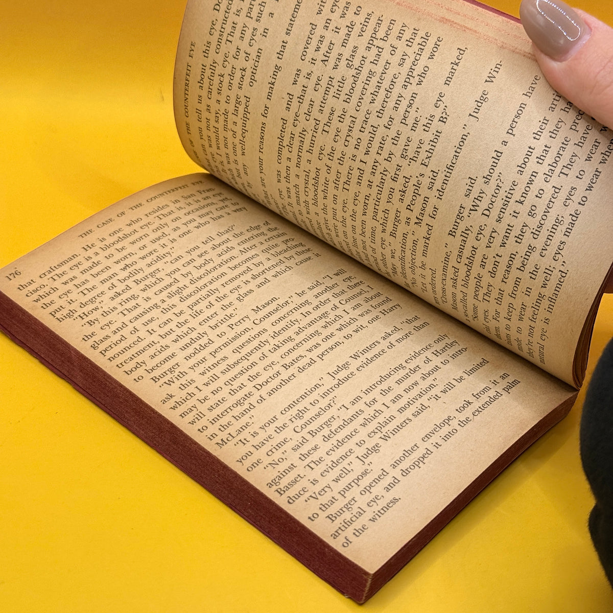 The Case of the Counterfeit Eye by Erle Stanley Gardner (Pocket Book, 1947)