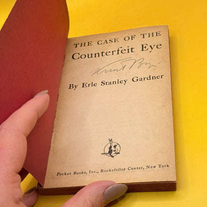 The Case of the Counterfeit Eye by Erle Stanley Gardner (Pocket Book, 1947)