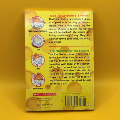 The Phantom of the Subway by Geronimo Stilton