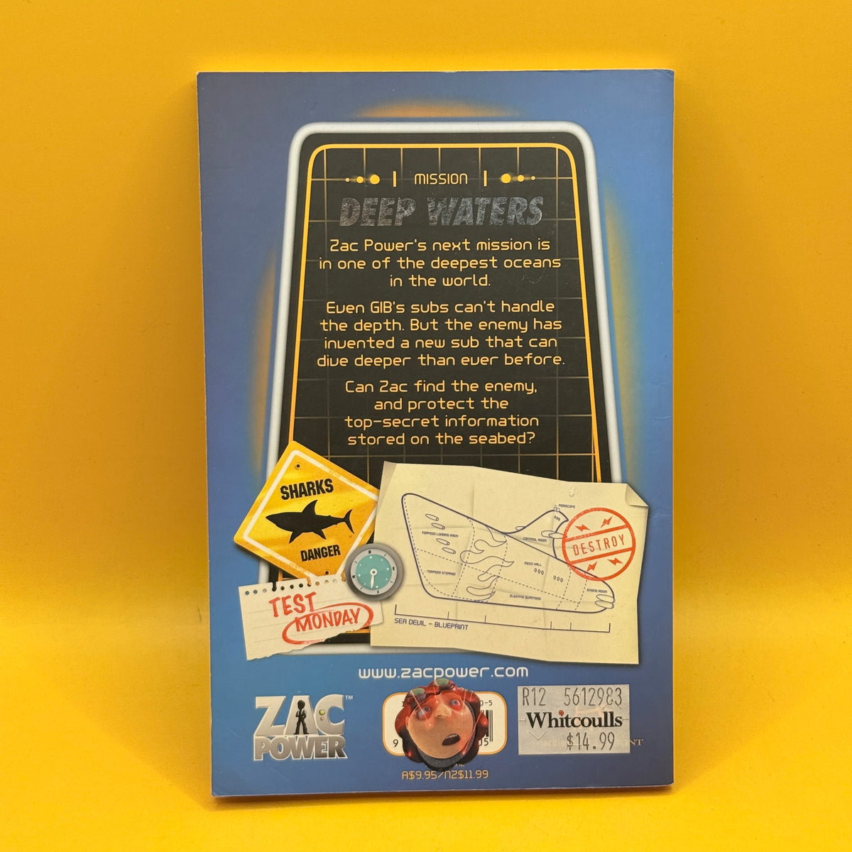 Zac Power: Deep Waters by H. I. Larry