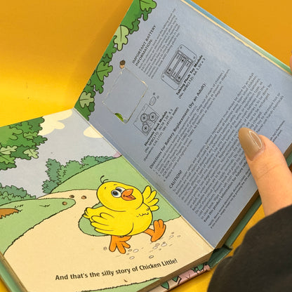 Buttons the Barn Cat Reads… The Story of Chicken Little