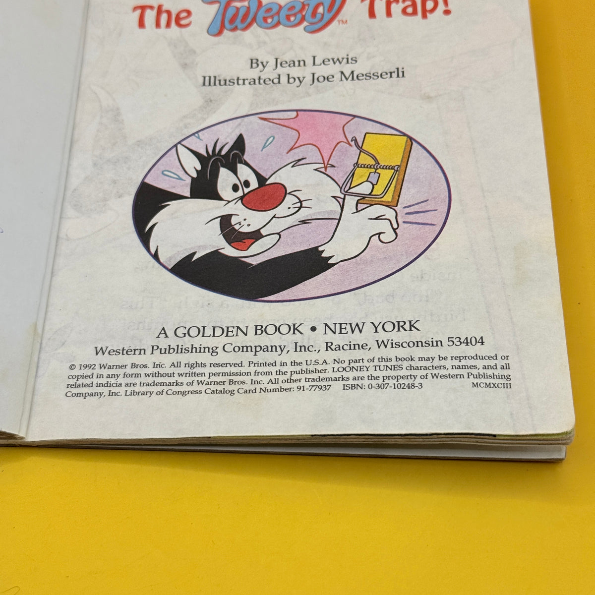 A First Little Golden Book: The Tweety Trap! by Jean Lewis (1992)