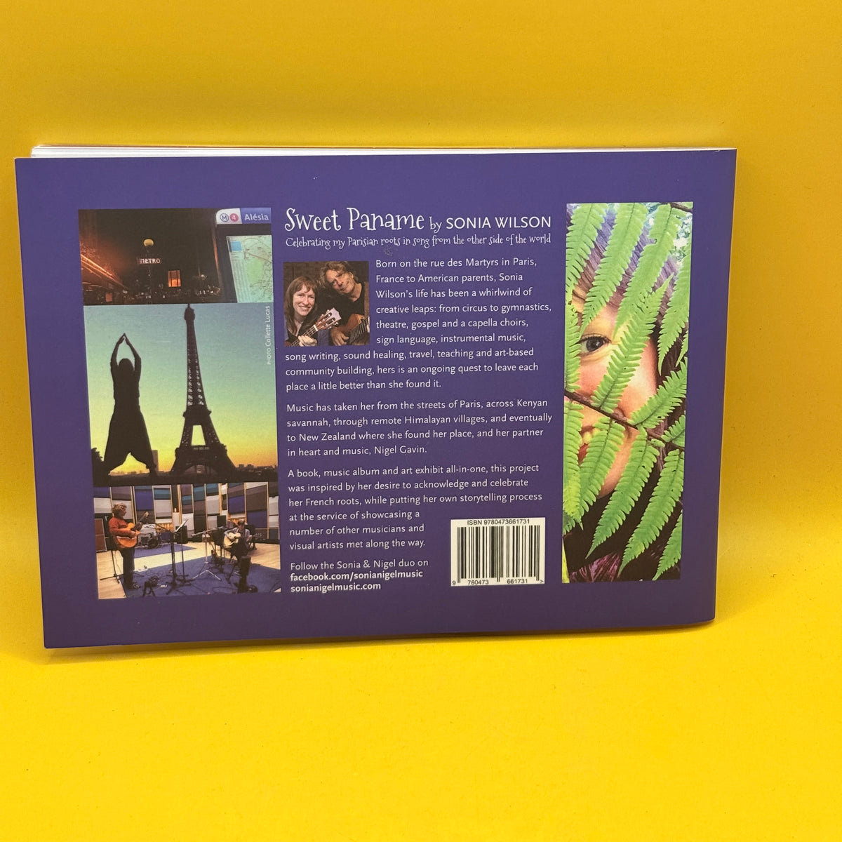 Sweet Paname by Sonia Wilson (CD & Book)