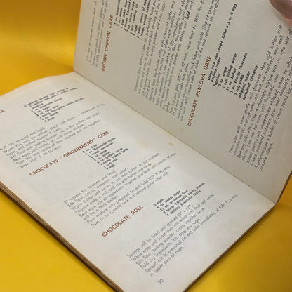 Vintage Cadbury's Chocolate Cookery by Nancy J. Carr