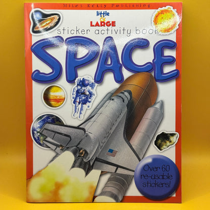 Little Large Sticker Activity Book: Space by Miles Kelly