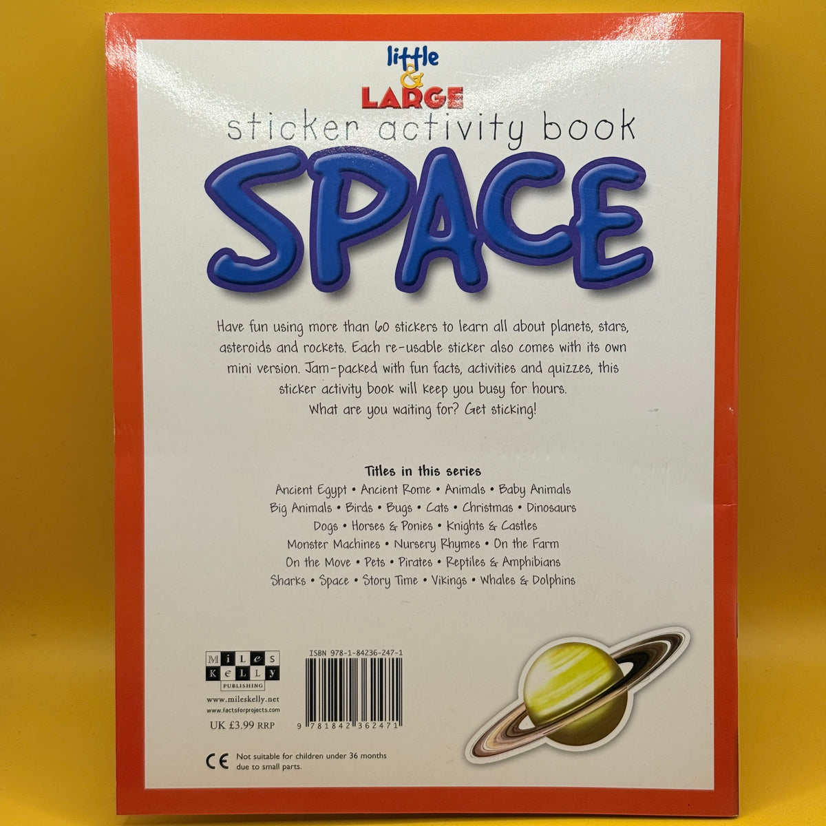 Little Large Sticker Activity Book: Space by Miles Kelly