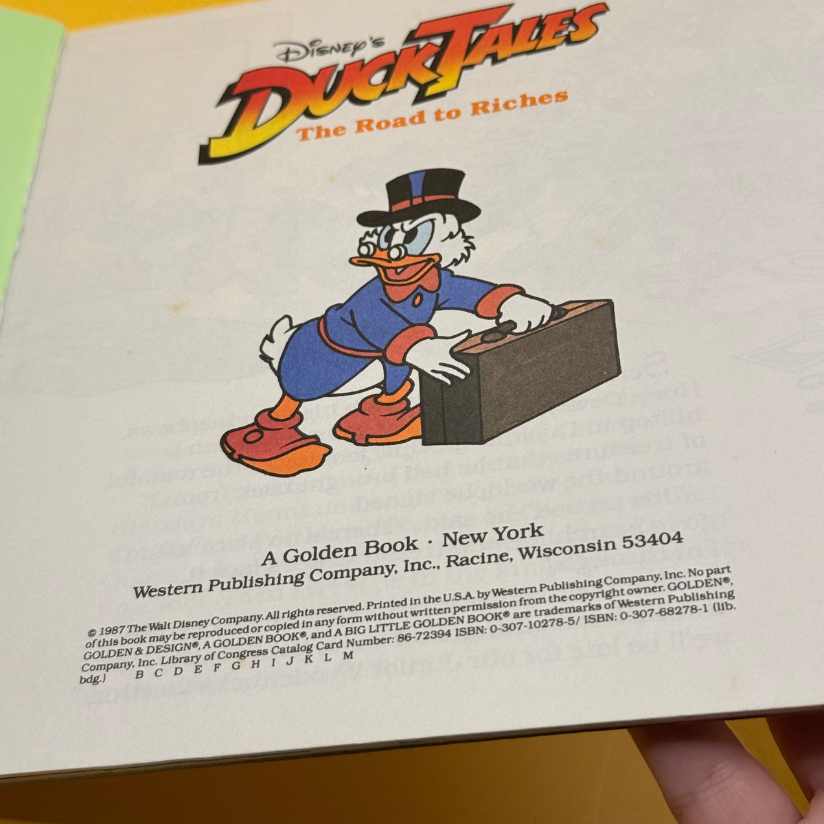 My Big Little Golden Book - Disney's DuckTales: The Road to Riches