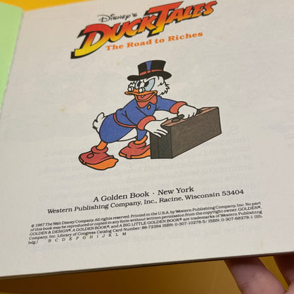 My Big Little Golden Book - Disney's DuckTales: The Road to Riches