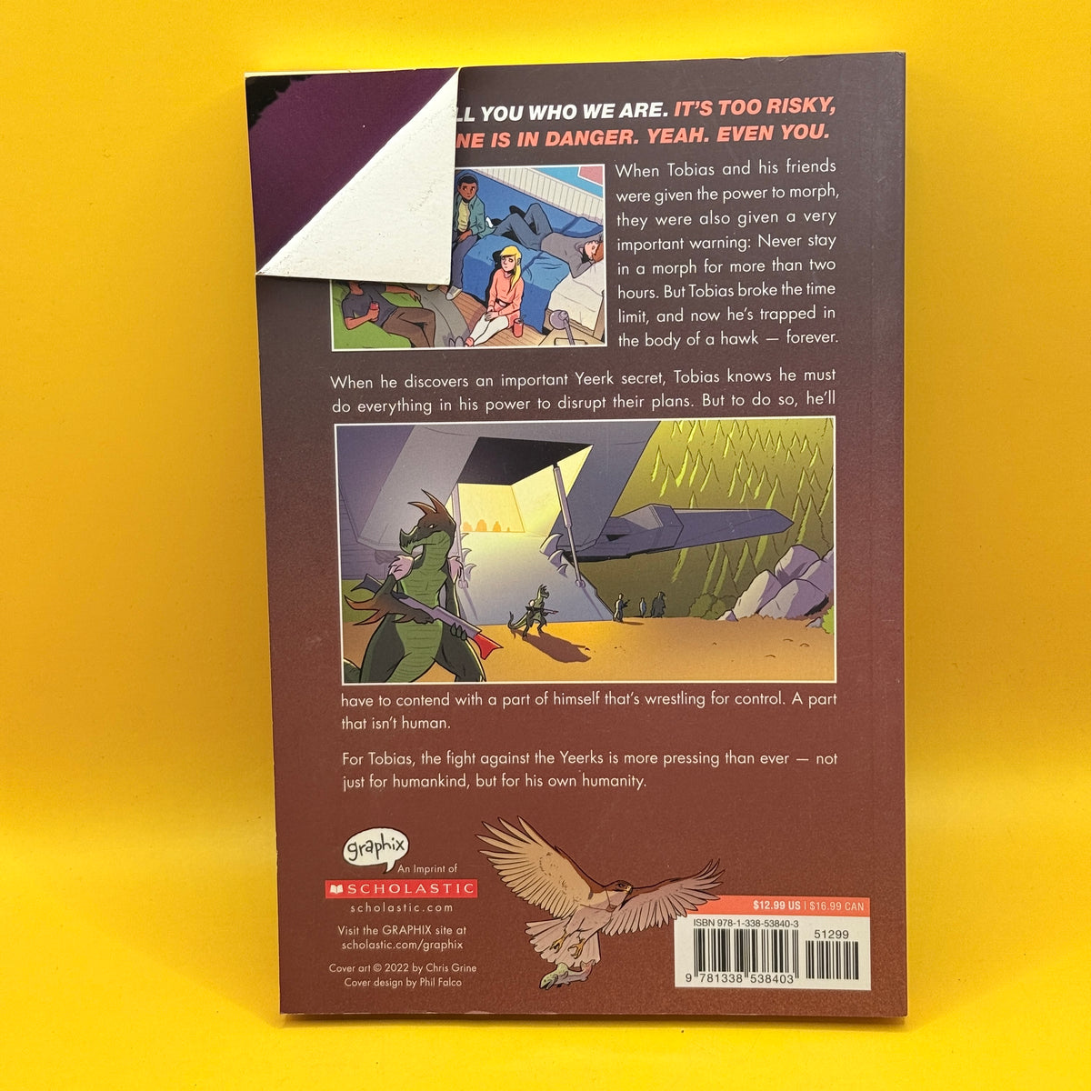 Animorphs: The Encounter Graphic Novel by K. A. Applegate, Michael Grant and Chris Grine