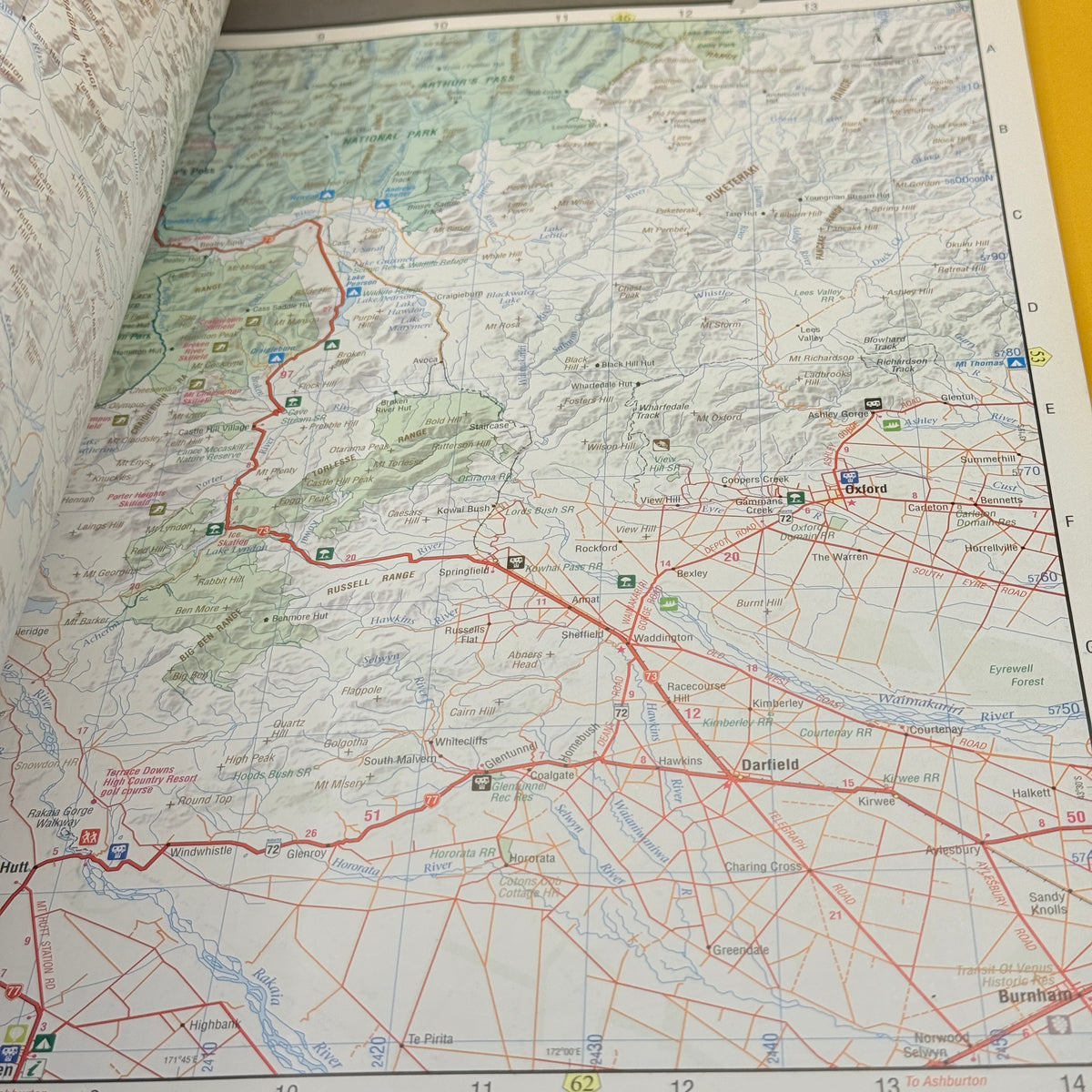 New Zealand Road Atlas by Hema Maps