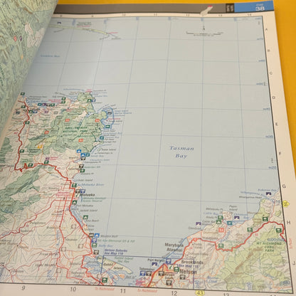 New Zealand Road Atlas by Hema Maps