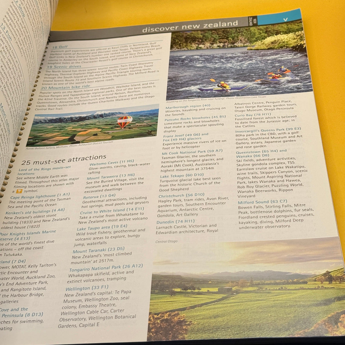 New Zealand Road Atlas by Hema Maps