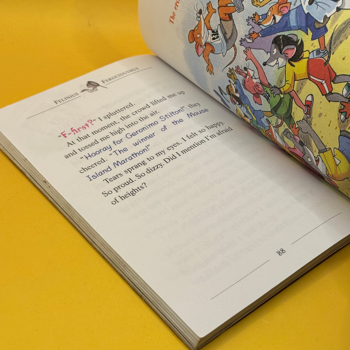 The Mouse Island Marathon by Geronimo Stilton