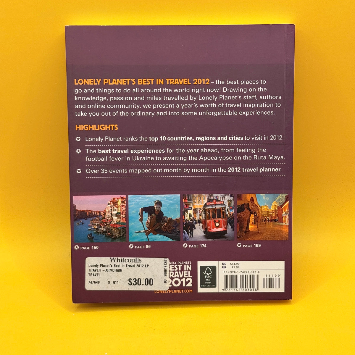 Lonely Planet's Best in Travel 2012 by Lonely Planet