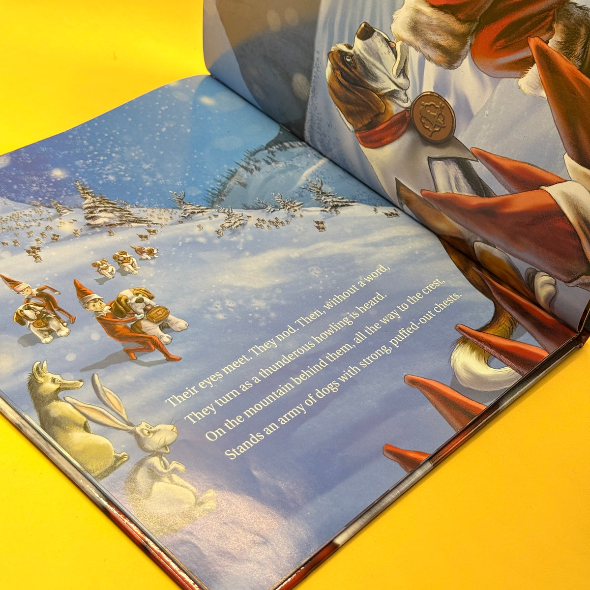 Elf Pets: A Saint Bernard Tradition by Chanda A. Bell