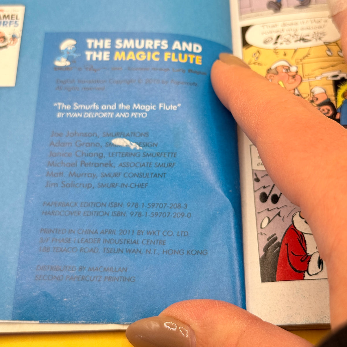 The Smurfs and the Magic Flute by Peyo