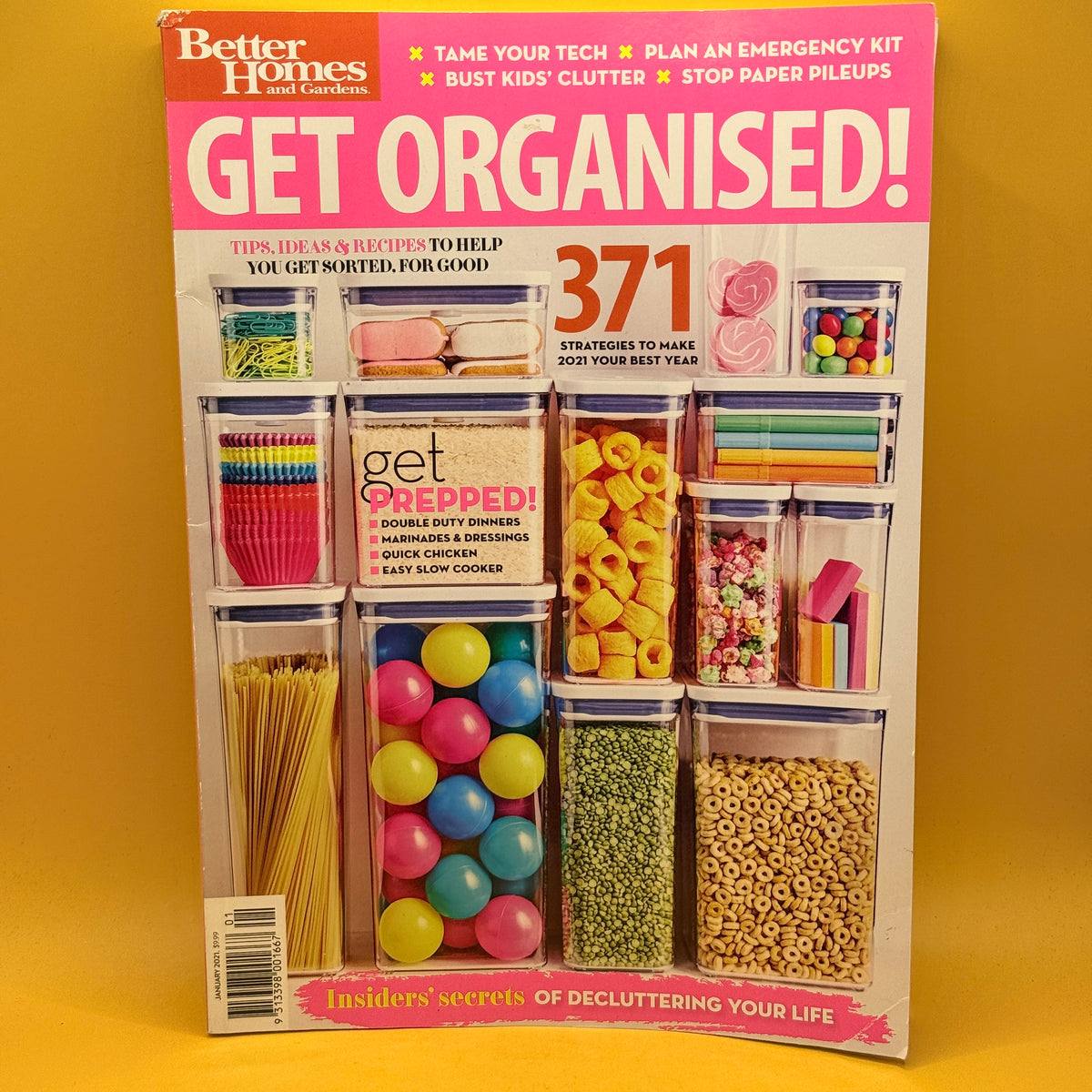 Better Homes and Gardens: Get Organised! by Better Homes and Gardens