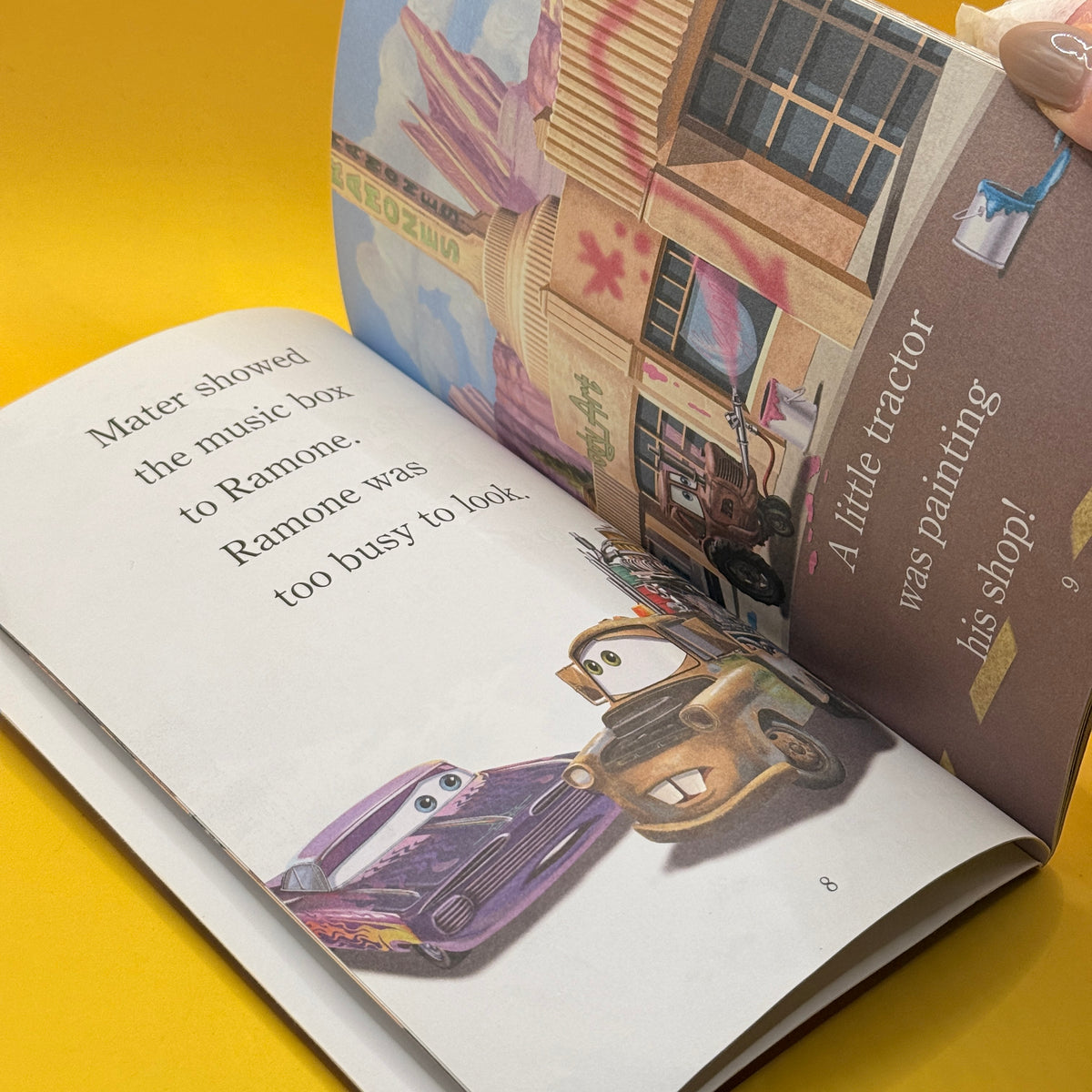 Step into Reading 2: Mater and the Little Tractors by Disney Pixar