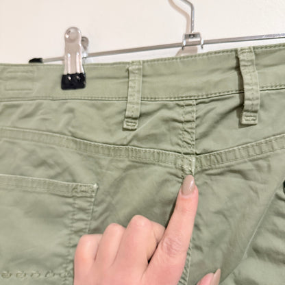Creative 99 Sage Green Tapered Trousers Size 40