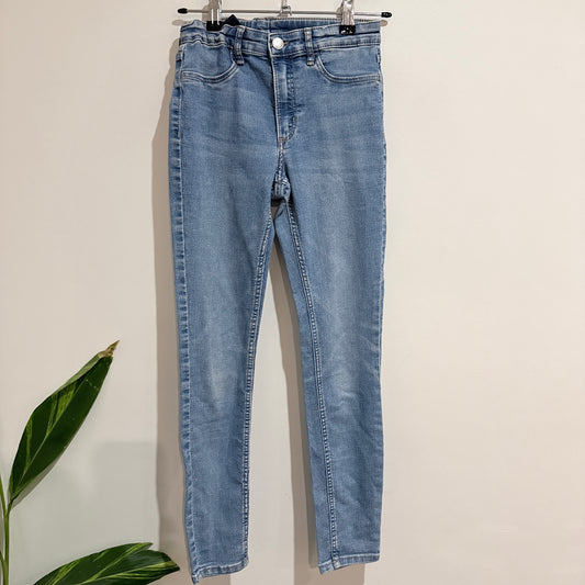 H&M Light Wash Skinny Jeans Size 9-10Y
