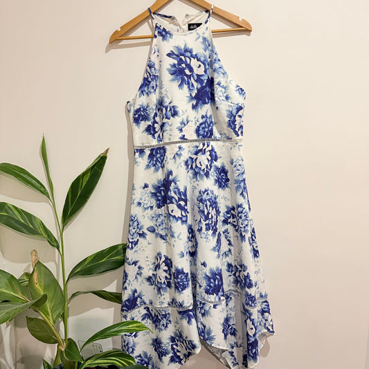 Dotti Floral Halter Dress Size 12