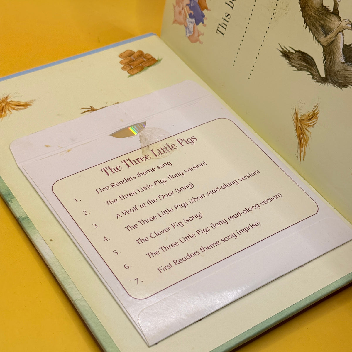 First Readers: The Three Little Pigs by Bright Sparks (with CD)