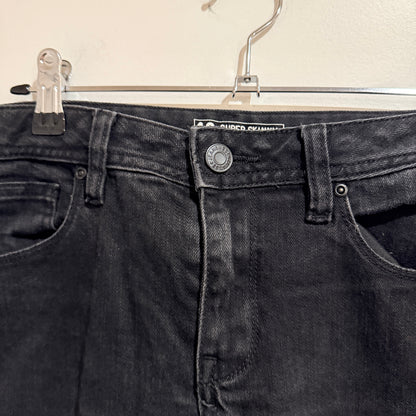 Jeanswest Washed Black Super Skinny Jeans Size 12