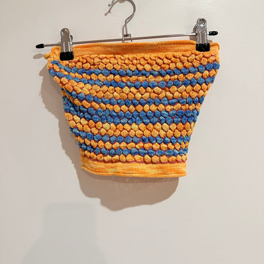 Urban Outfitters Honeycomb Knit Tube Top Size M