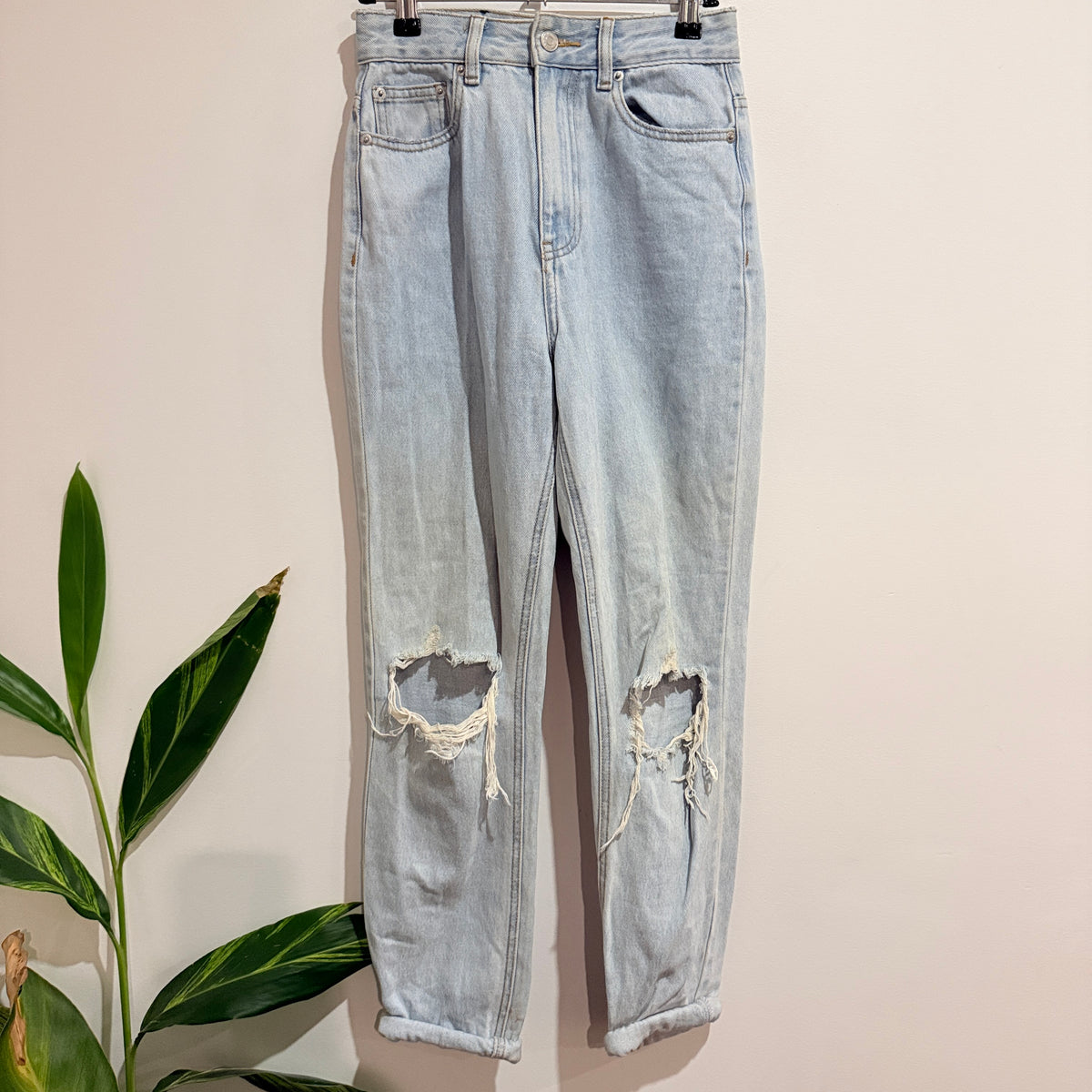 Glassons Distressed Mom Jeans Size 6