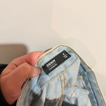 Glassons Distressed Mom Jeans Size 6