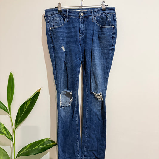 Mavi Gold Distressed Denim Jeans Size 27/30 | Waist 82cm