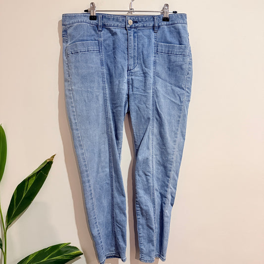 Giordano Light-wash Denim Jeans Size 30 | 170/74R | Waist 84cm