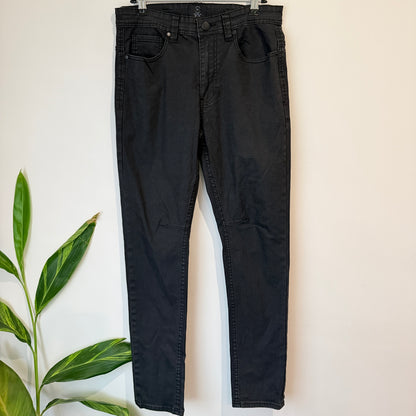 Cotton On Faded Black Tapered Jeans Size 30
