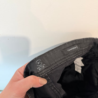 Cotton On Faded Black Tapered Jeans Size 30