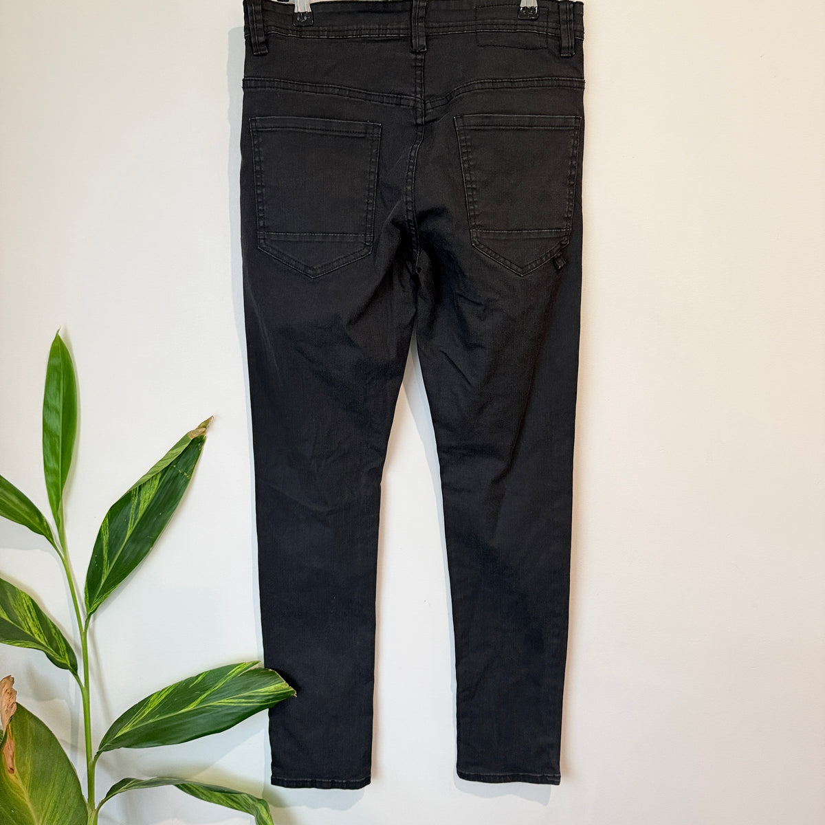 Cotton On Faded Black Tapered Jeans Size 30