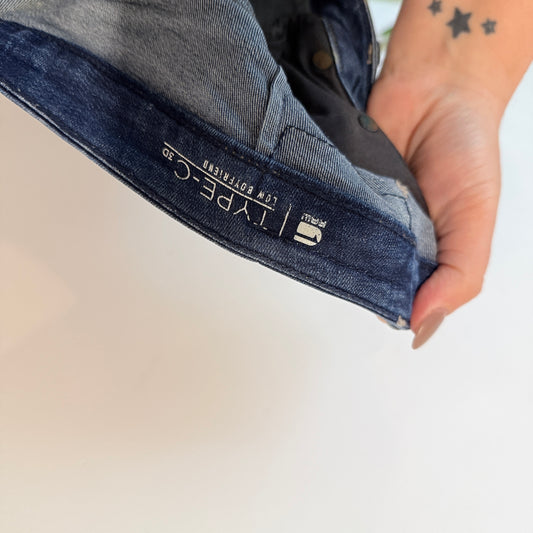 G-Star RAW Type C 3D Low Boyfriend Jeans Size W27 L32